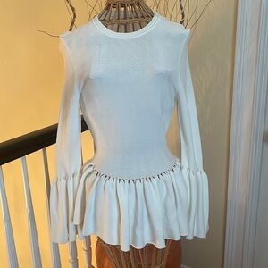 Jonathan Simkhai top. It’s white